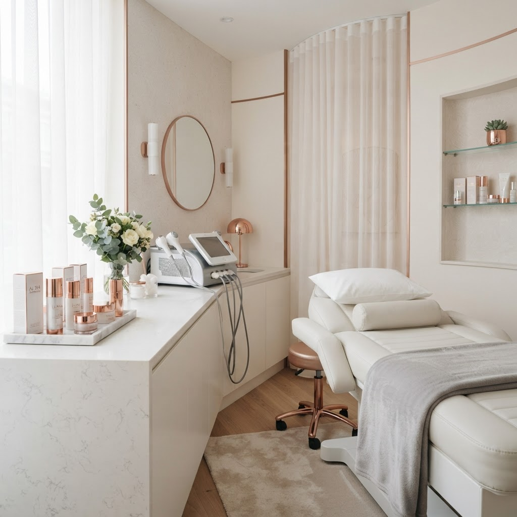 L2 Skin & Beauty Clinics treatment room interior